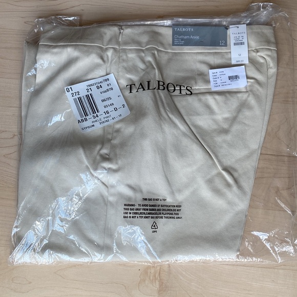 Bundle Talbots Chatham Ankle Pants in 3 colors - Picture 4 of 10